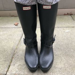 Hunter Wedge Rainboots